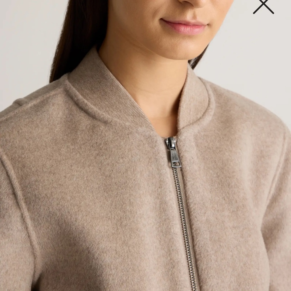 Quince Merino Wool Bomber Jacket - Picture 6 of 15